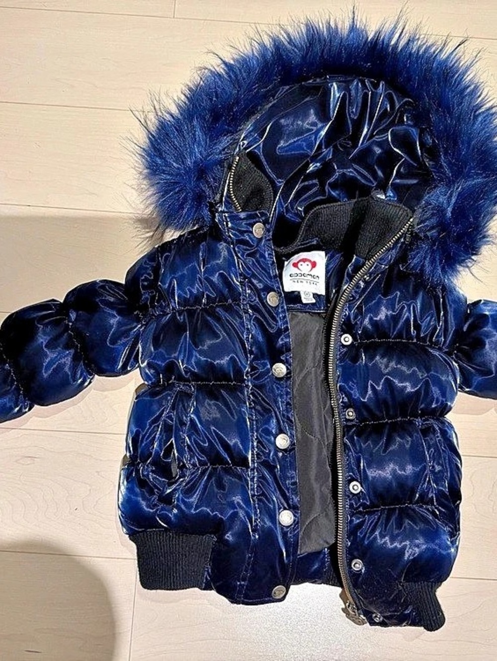 Appaman kids Blue Puffer Jacket 3T